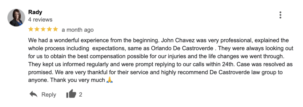 Las Vegas Injury Lawyer Review